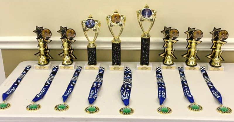 Chess trophies are won and certificates are awarded to all participants of the UKI and SE Chess championships